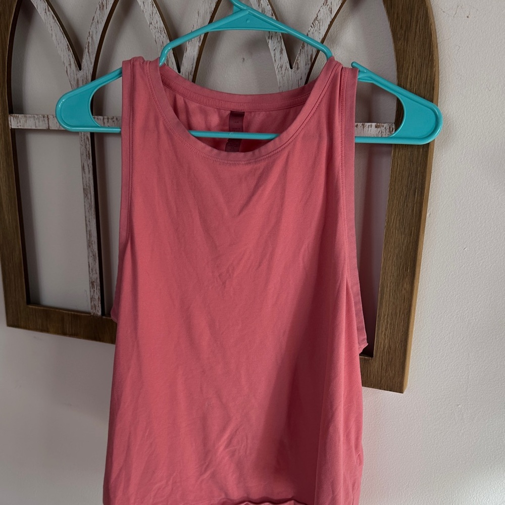 Beyond Yoga Coral Muscle Tee